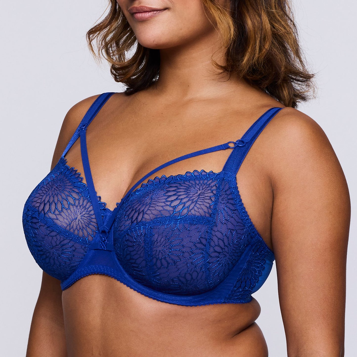 PrimaDonna Sophora Full Cup Bra in Blue Print
