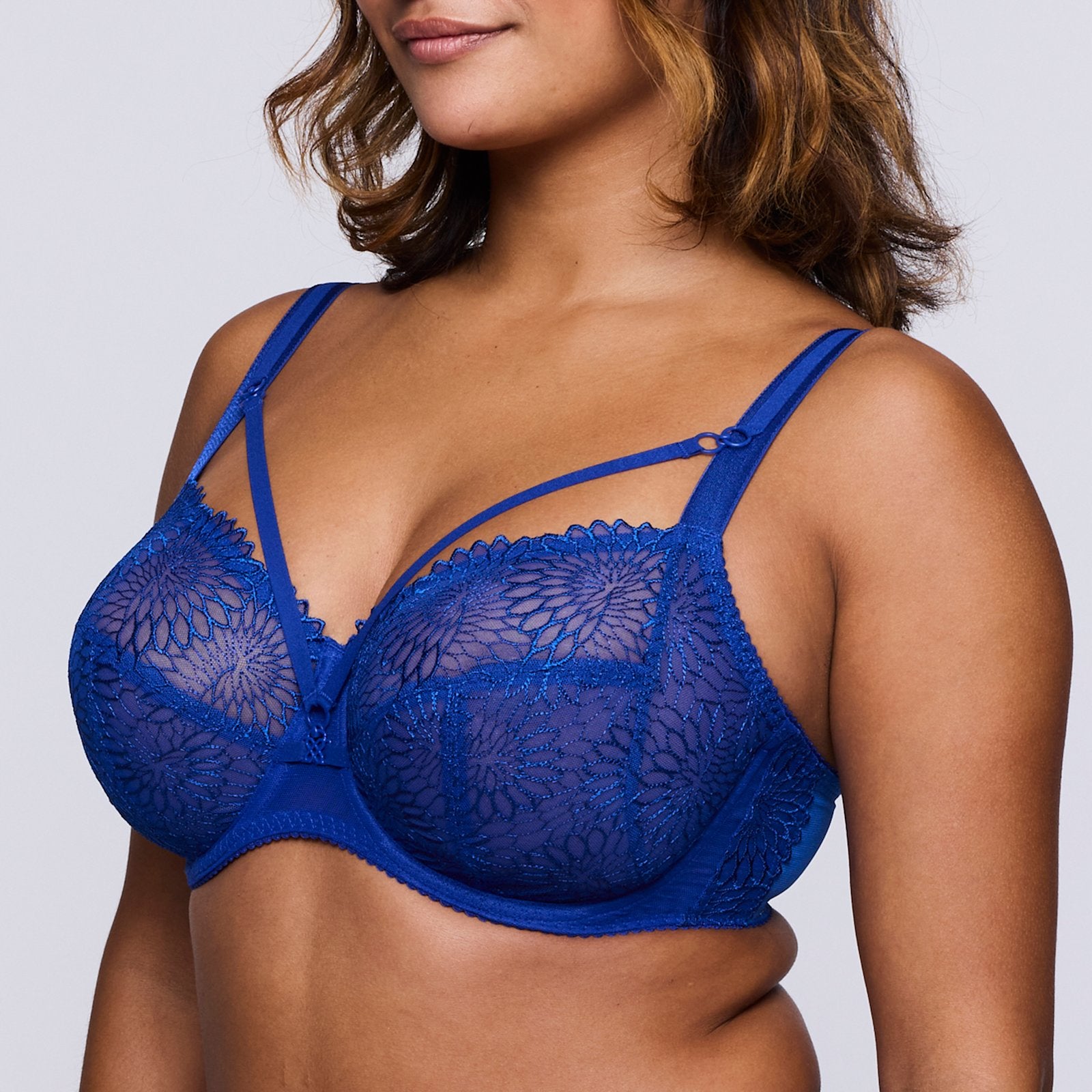 PrimaDonna Sophora Full Cup Bra in Blue Print