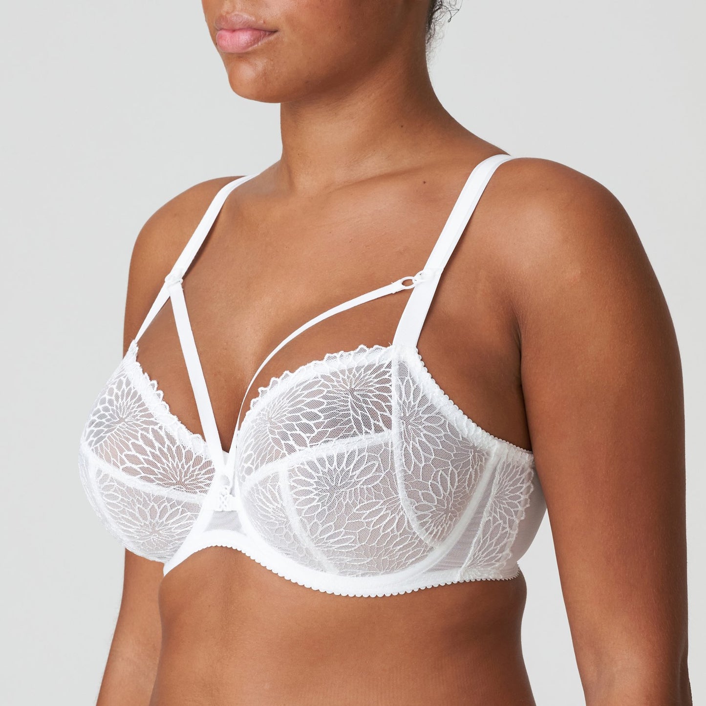 PrimaDonna Sophora Full Cup Bra in White