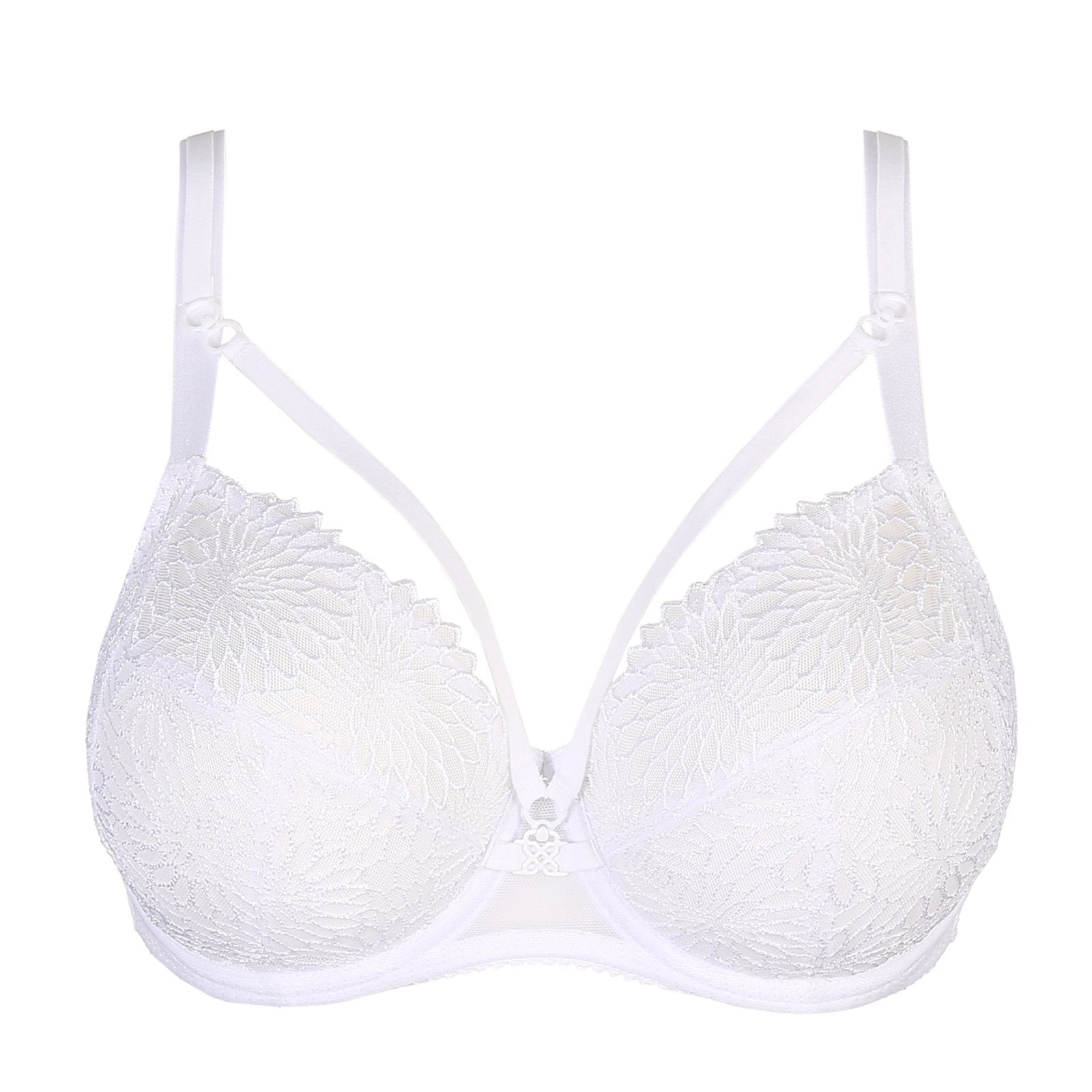 PrimaDonna Sophora Full Cup Bra flat lay in White