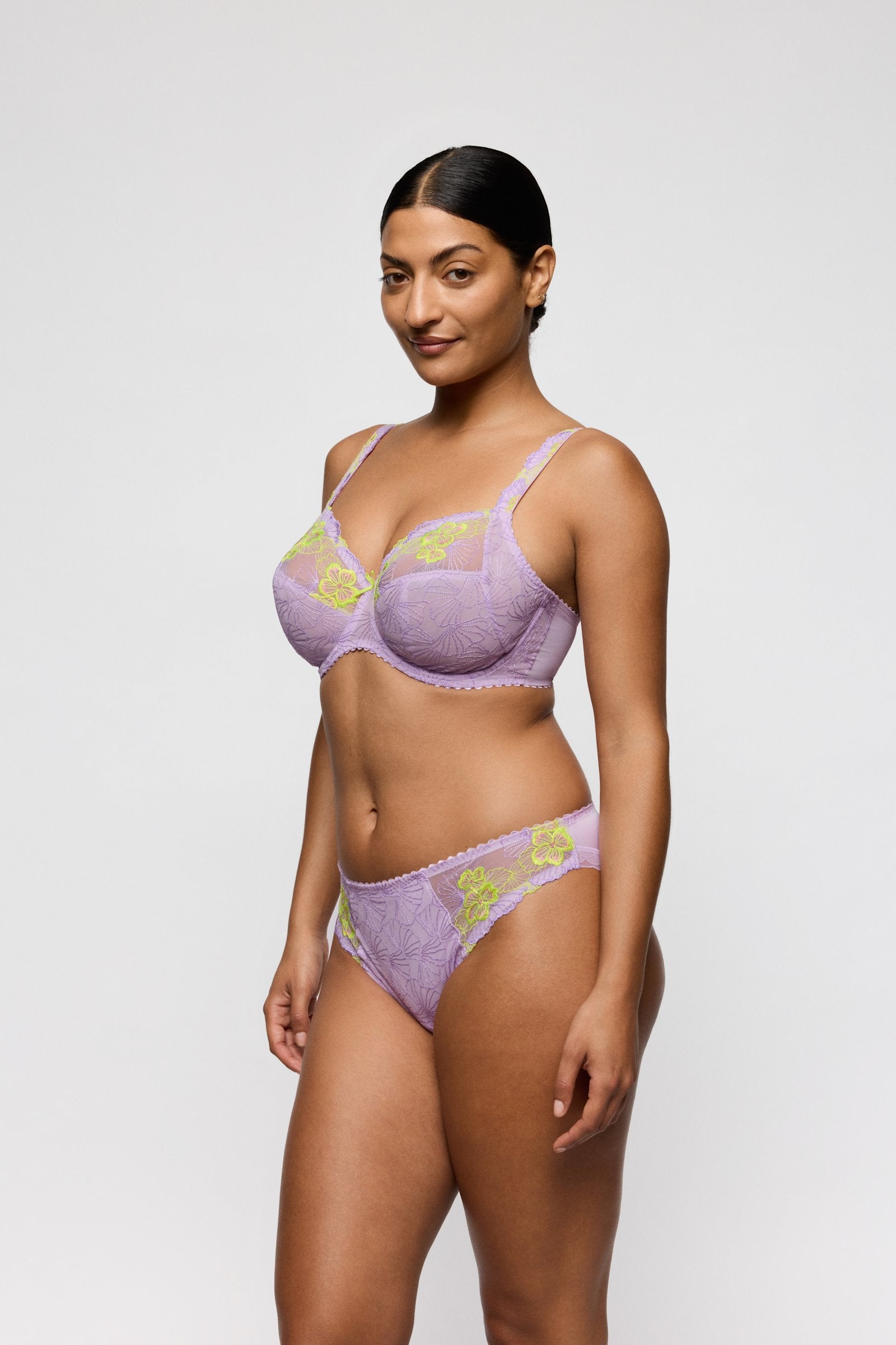 PrimaDonna Ixia Rio Brief on model in Wisteria