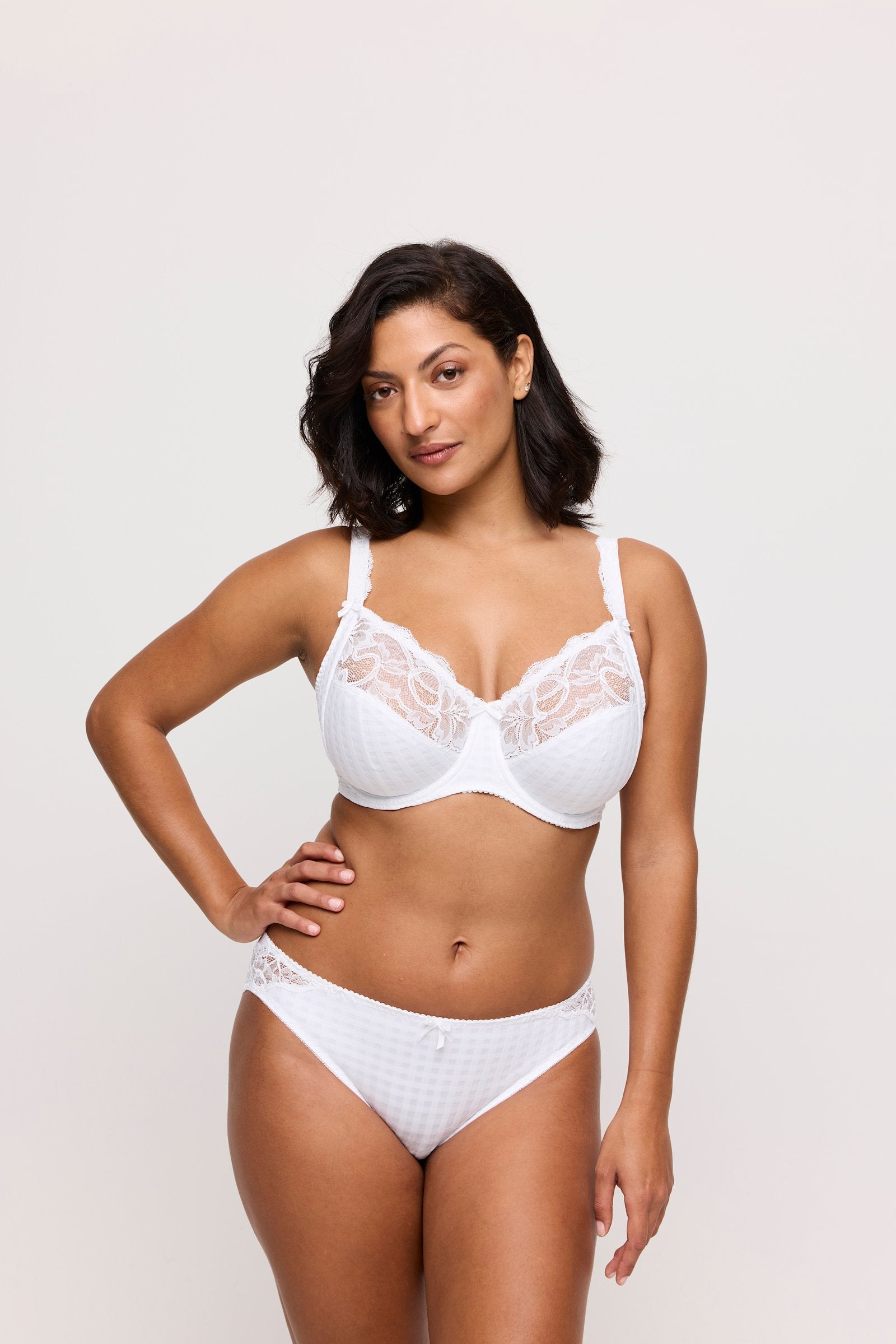 PrimaDonna Madison Rio Brief on model in White