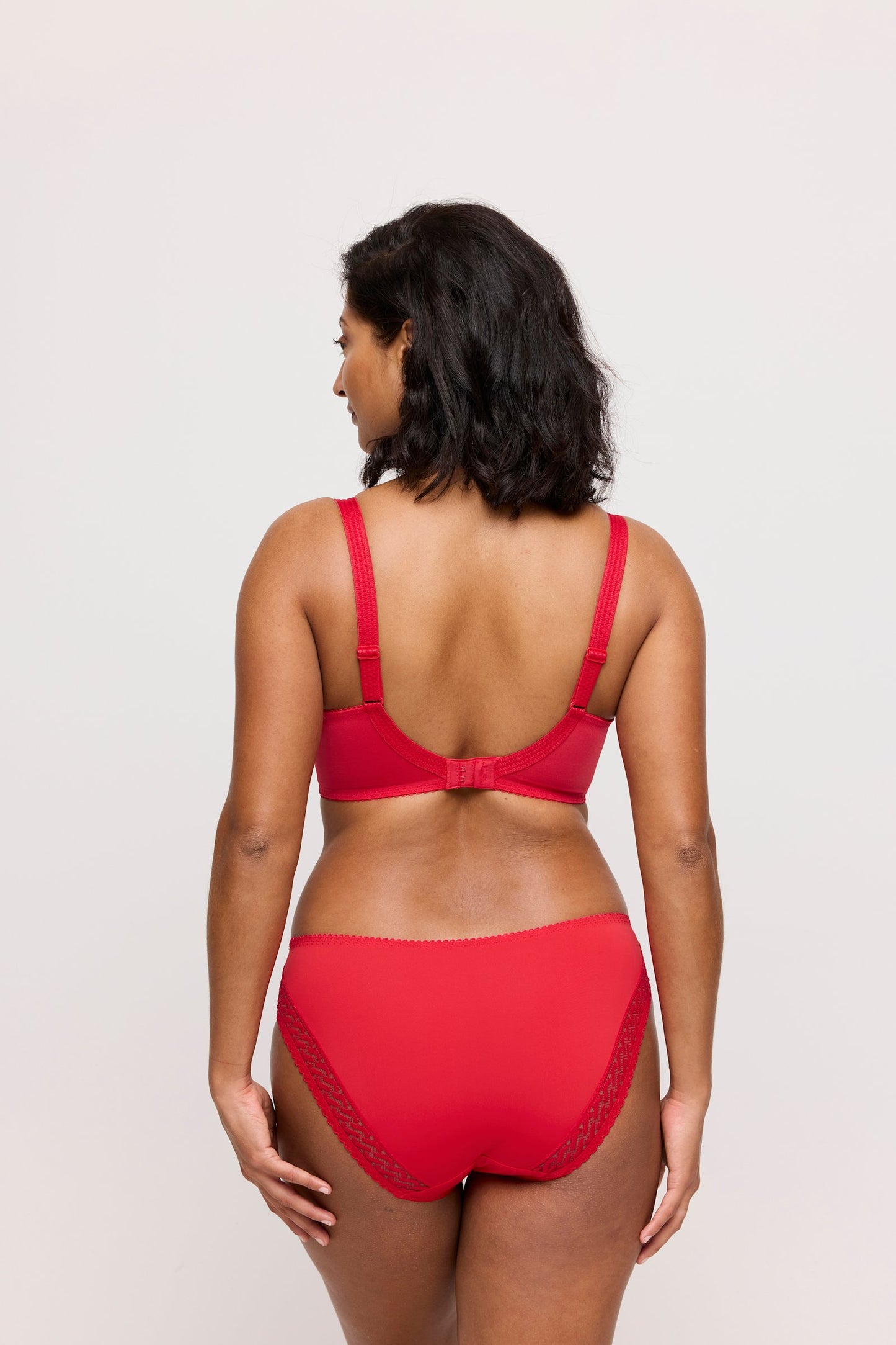 PrimaDonna Montara Rio Brief on model in True Red