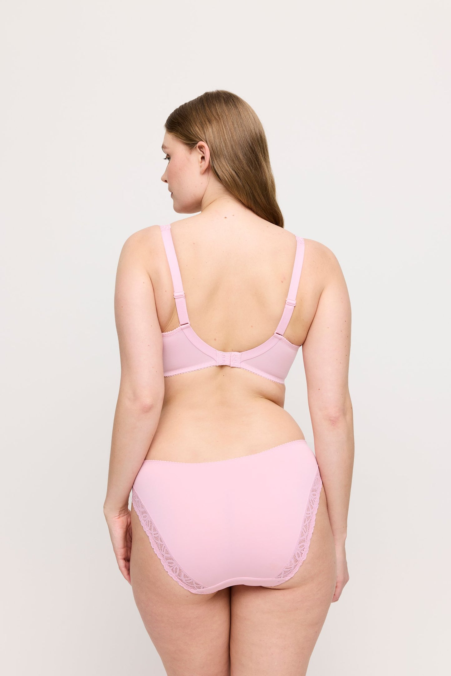 PrimaDonna Salerno Rio Brief on model in Spring Rose