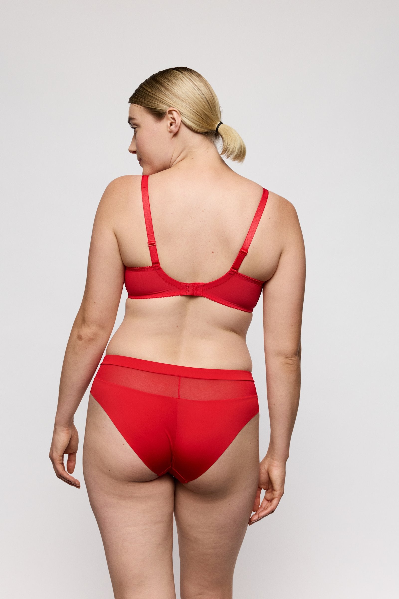 PrimaDonna Sophora Rio Brief on model in True Red