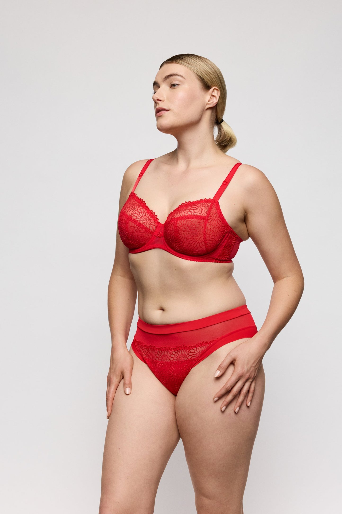 PrimaDonna Sophora Rio Brief on model in True Red