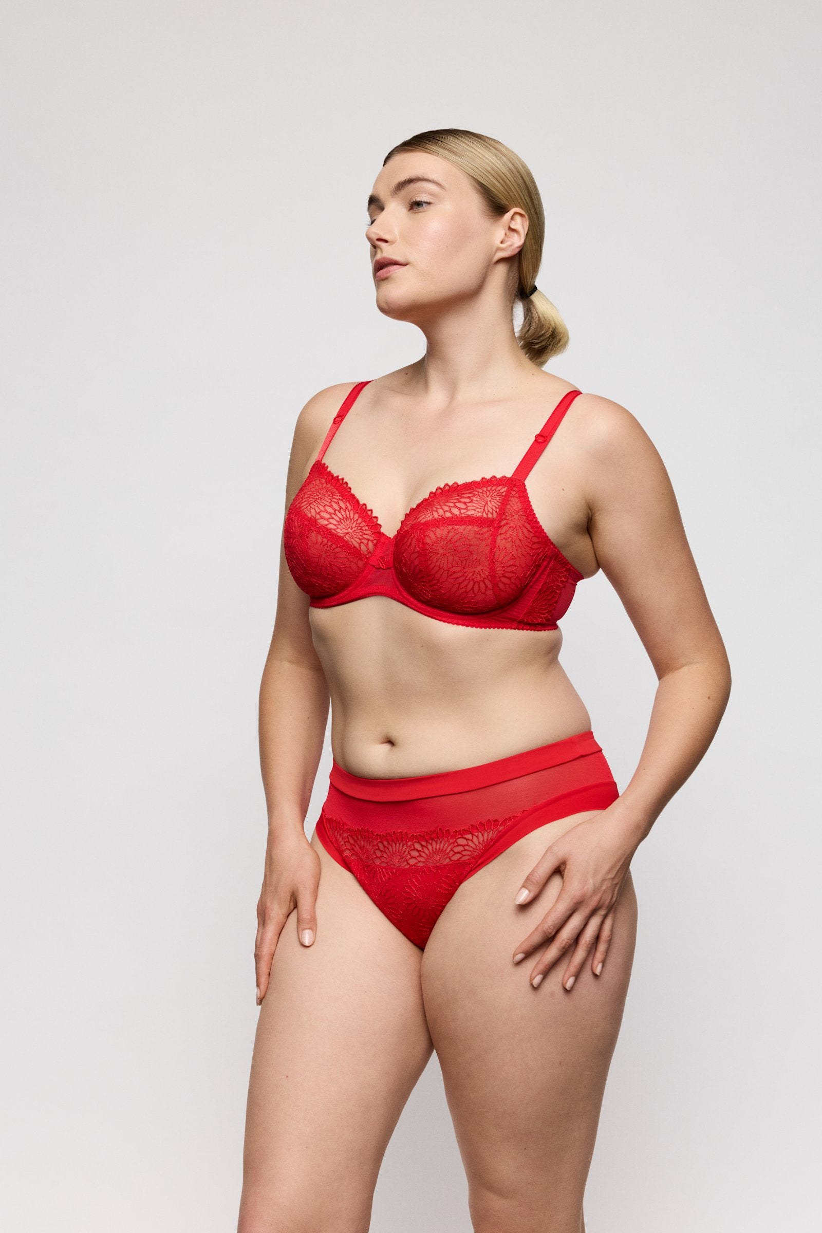 PrimaDonna Sophora Rio Brief on model in True Red