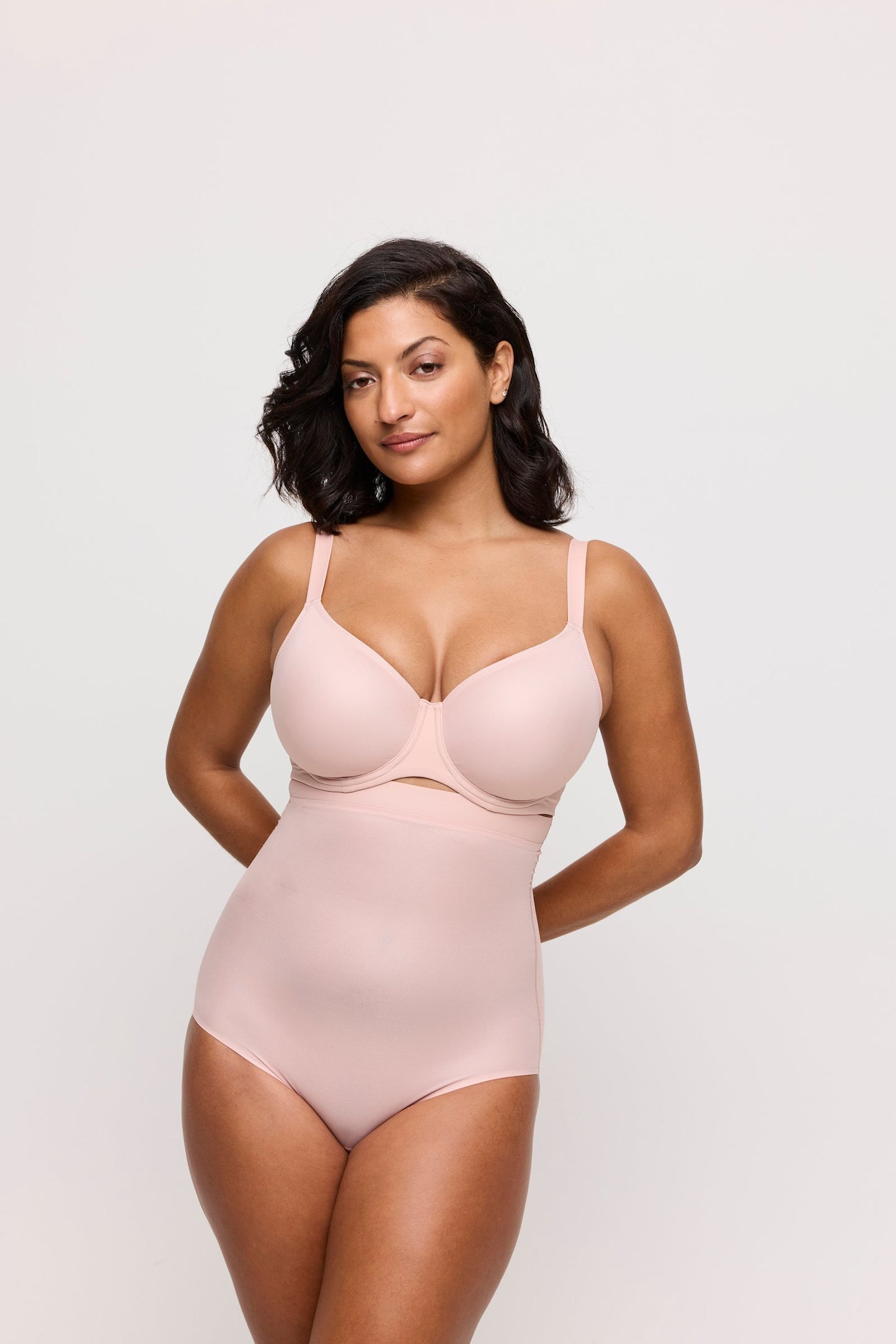 PrimaDonna Figuras Full Brief on model in Powder Rose