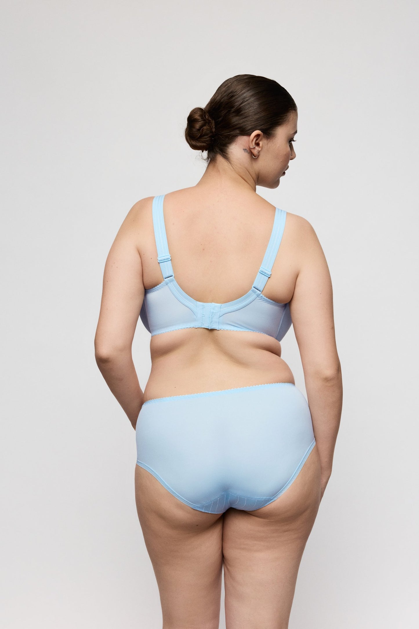 PrimaDonna Deauville Full Brief on model in Milky Blue