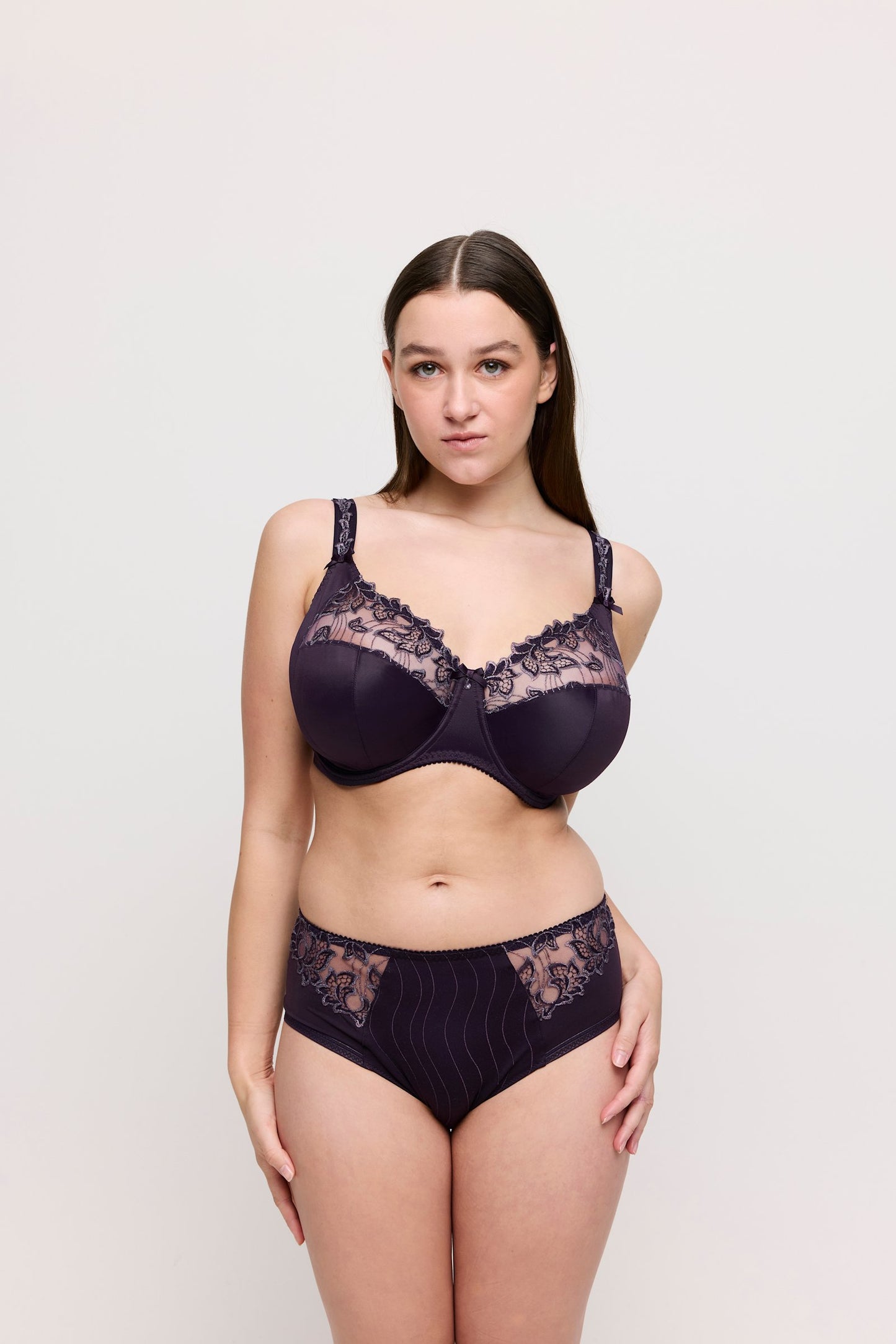 PrimaDonna Deauville Full Brief on model in Amethyst Gem