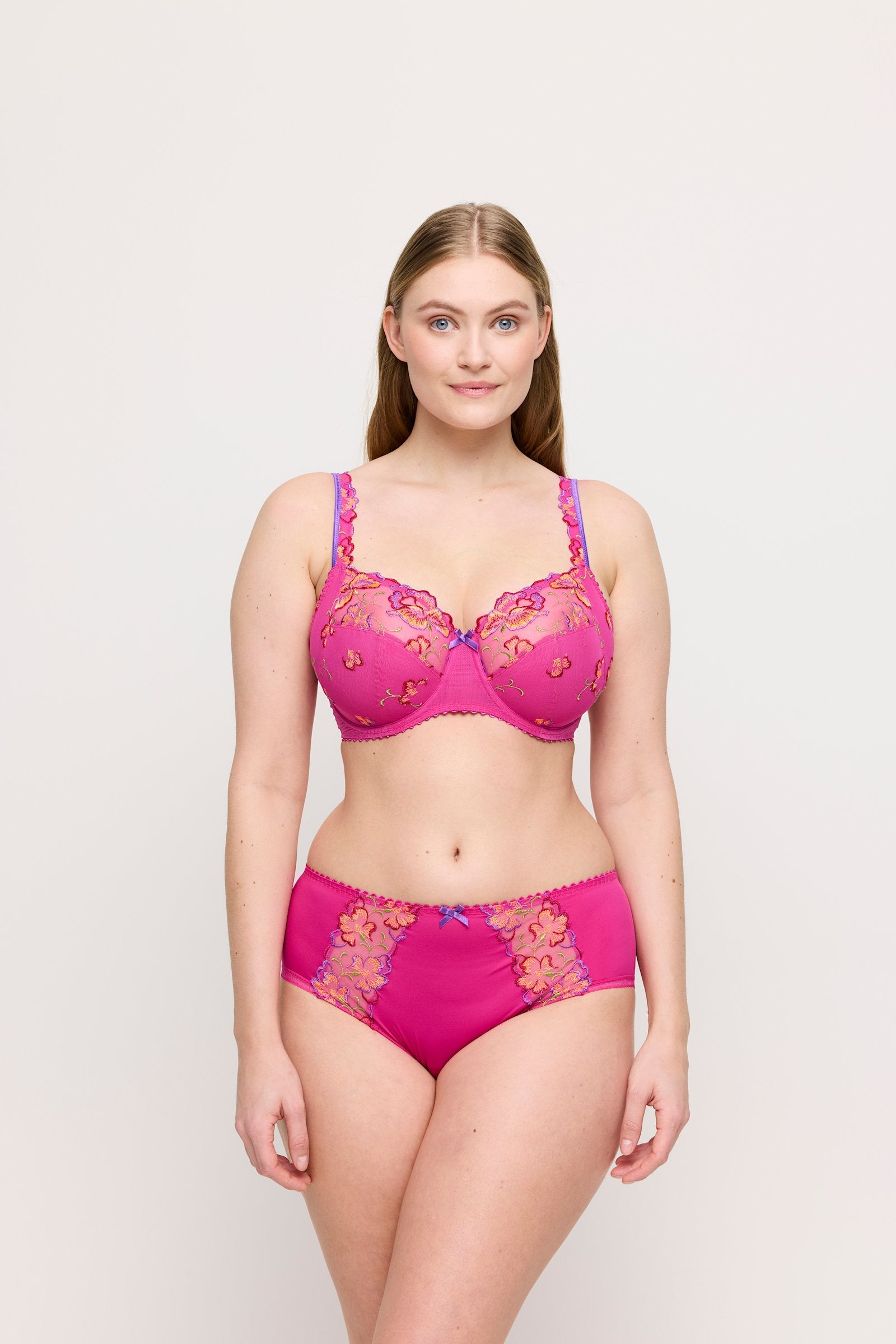 PrimaDonna Devdaha Full Brief on model in Very Berry
