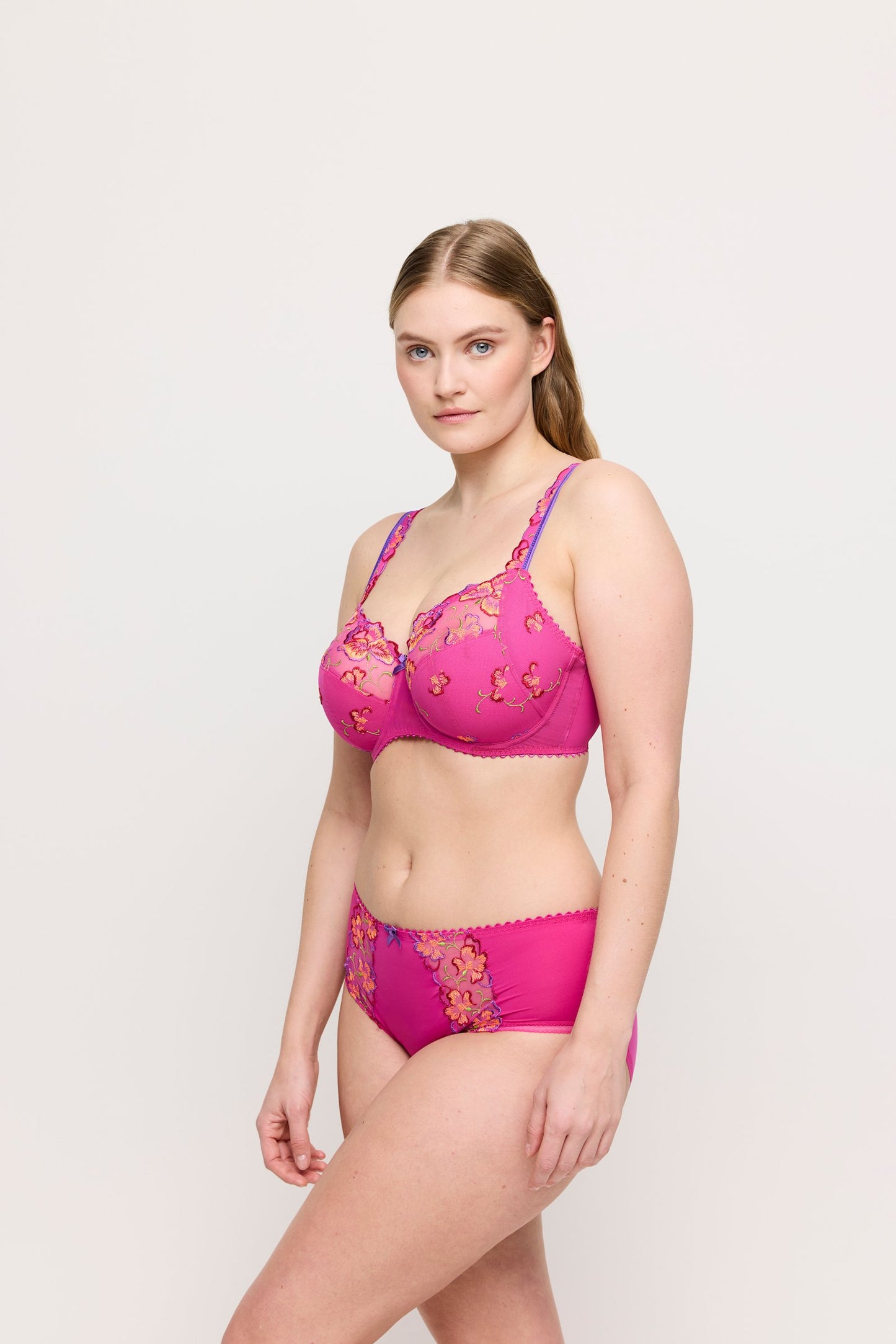 PrimaDonna Devdaha Full Brief on model in Very Berry