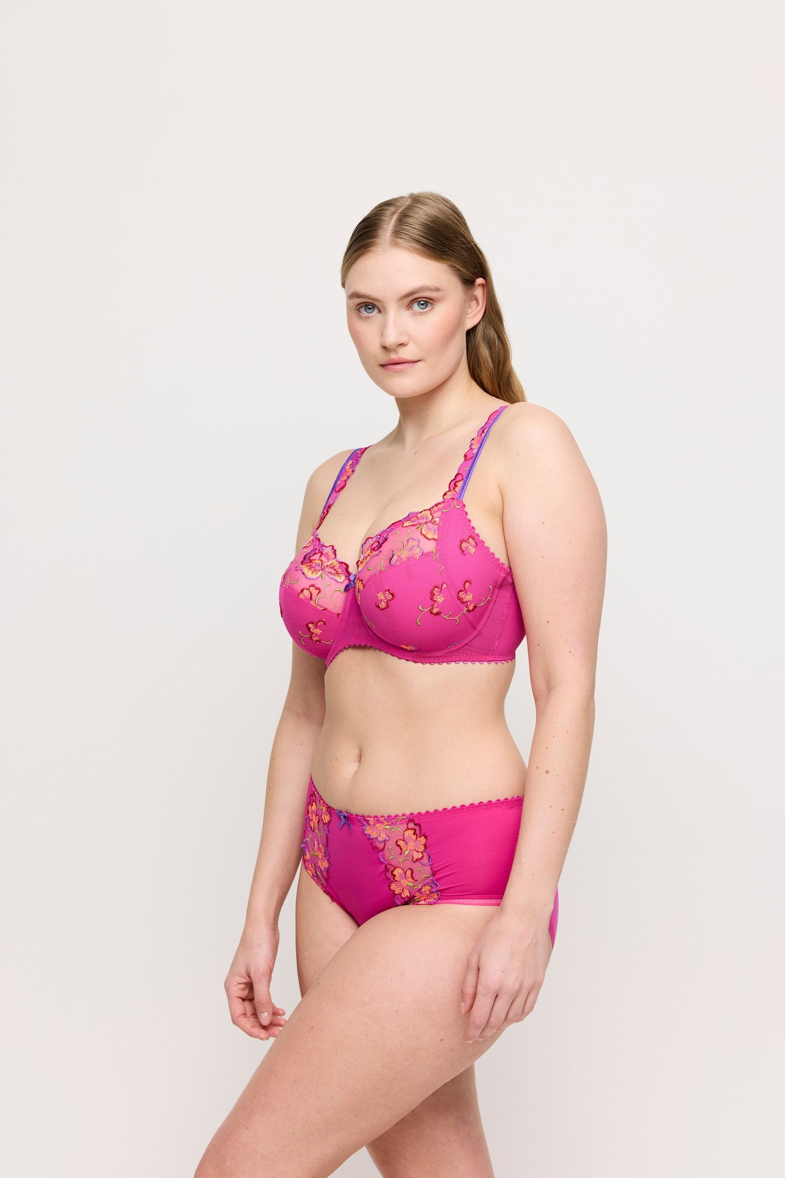 PrimaDonna Devdaha Full Brief on model in Very Berry