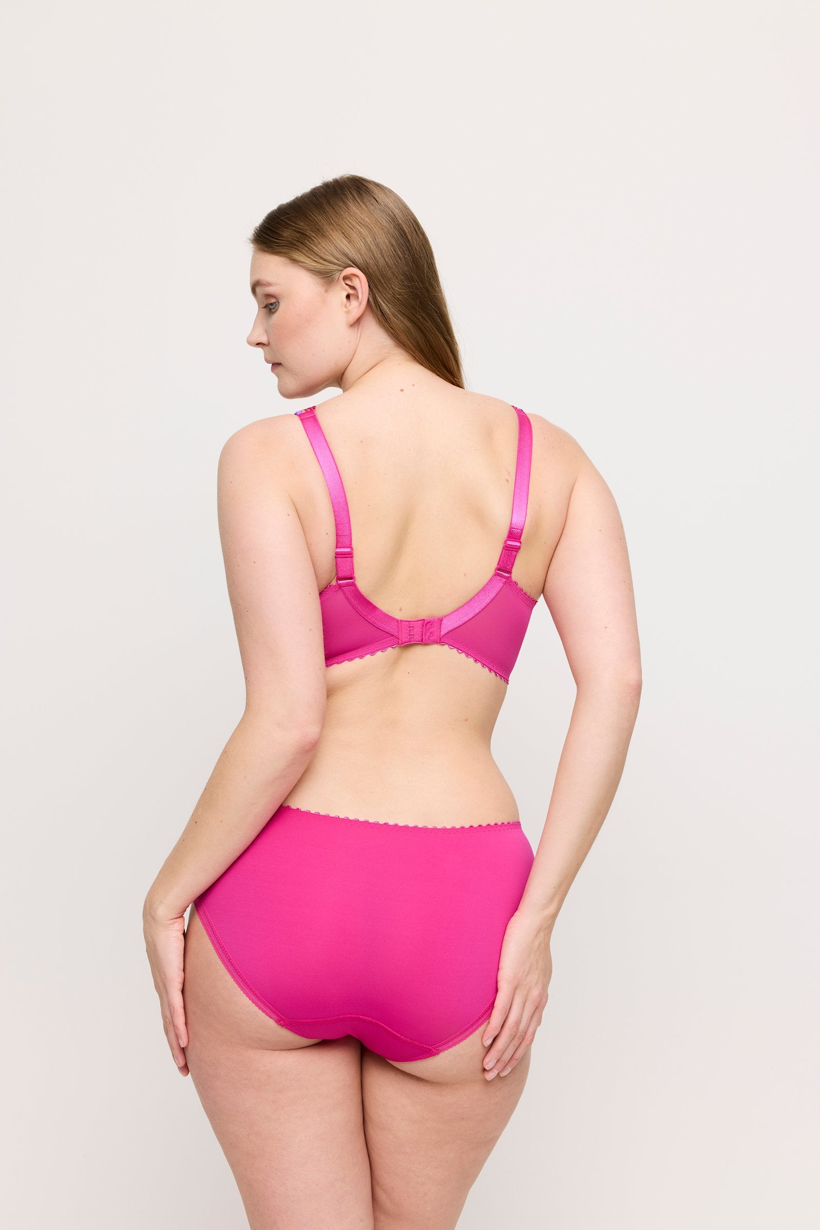 PrimaDonna Devdaha Full Brief on model in Very Berry