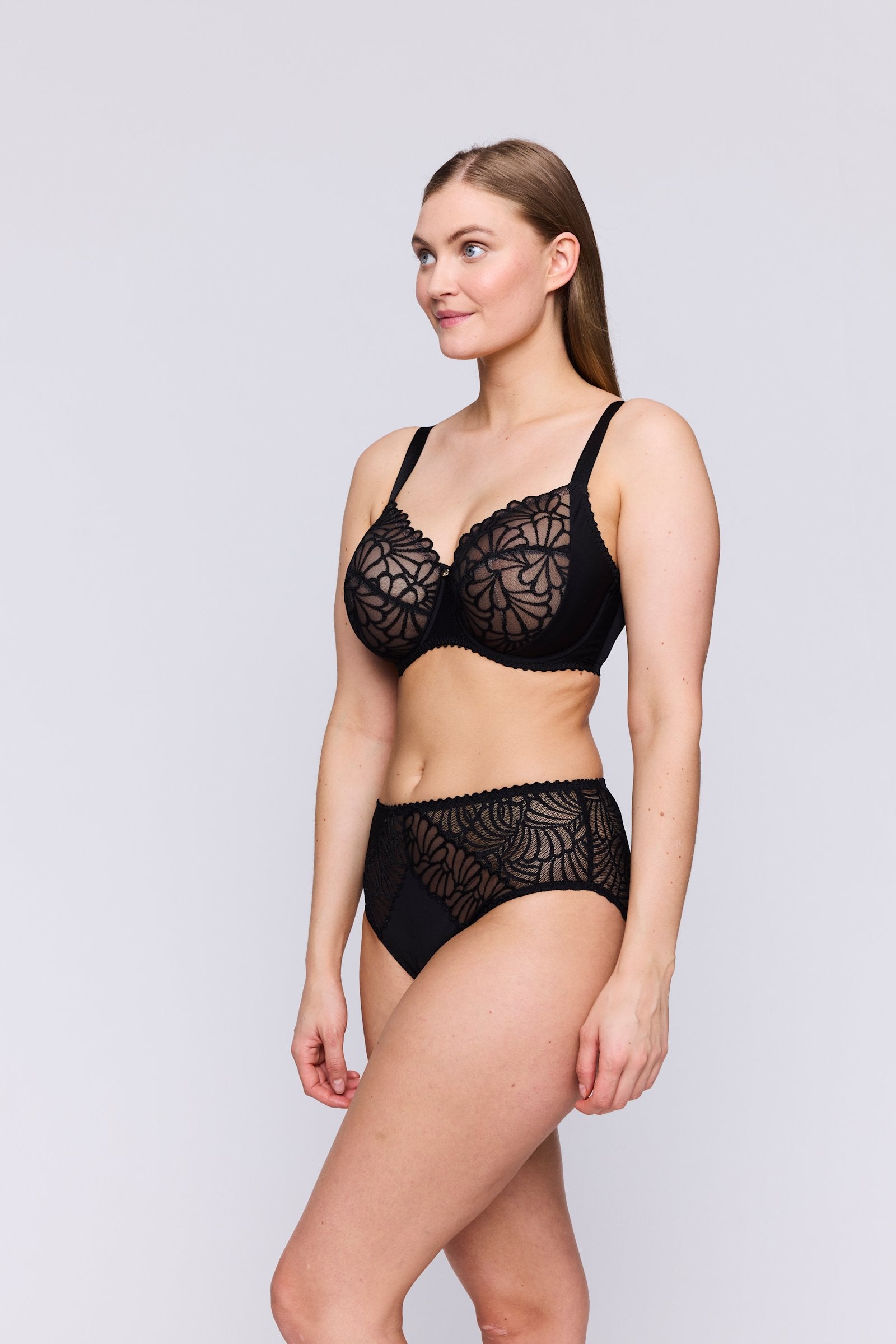 PrimaDonna Gallipoli Full Brief on model in Black