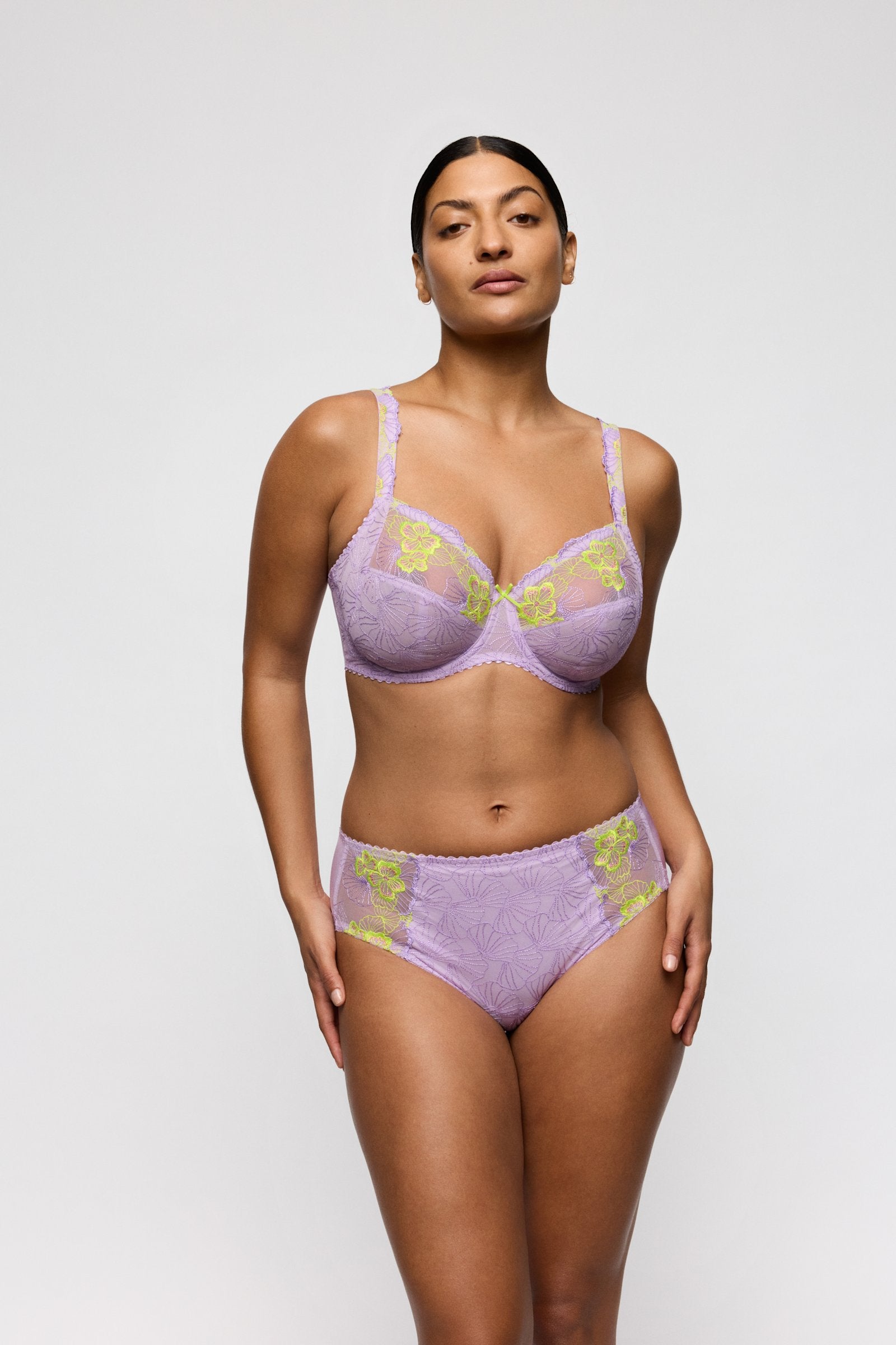 PrimaDonna Ixia Full Brief on model in Wisteria