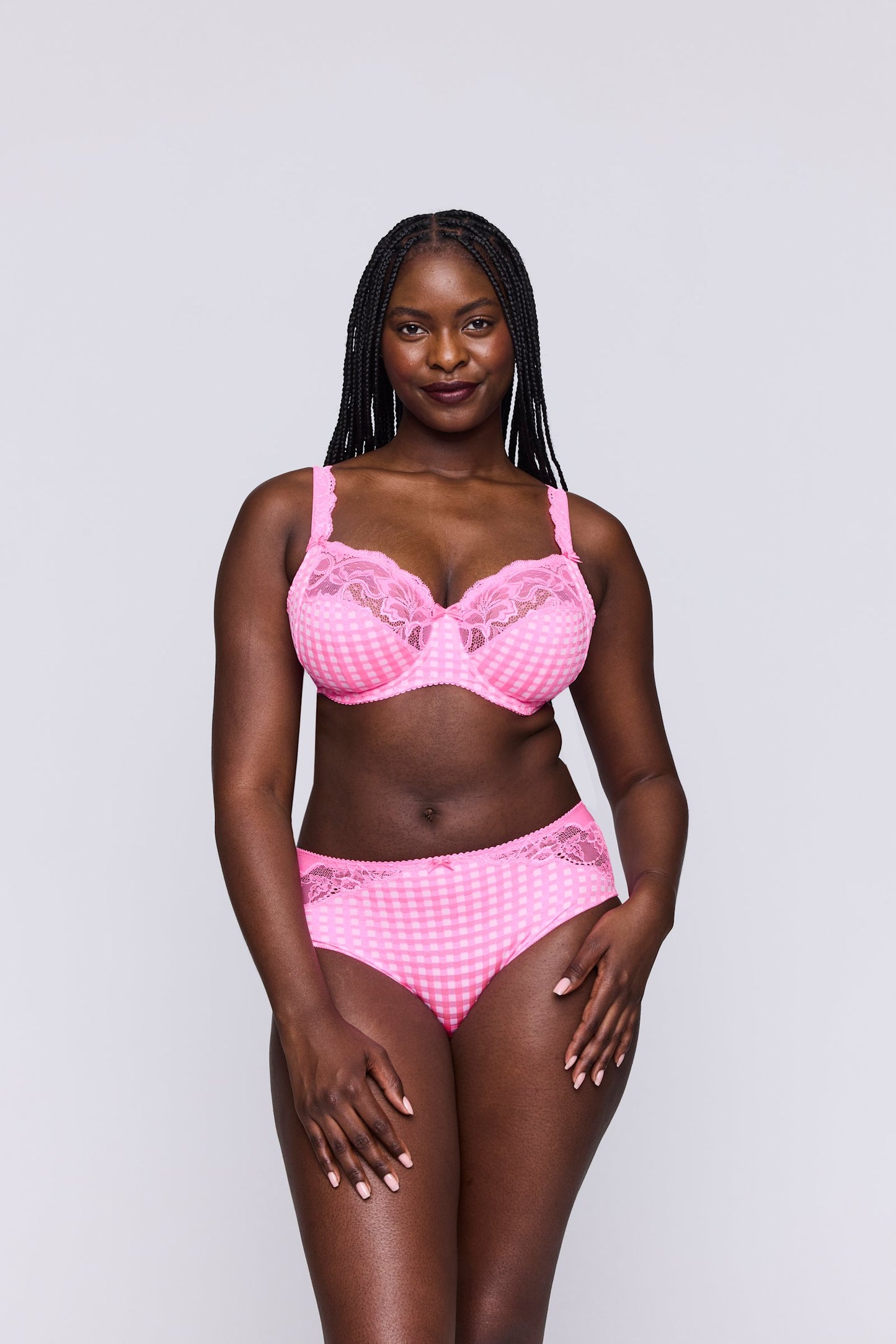 PrimaDonna Madison Full Brief on model in Pinkissimo