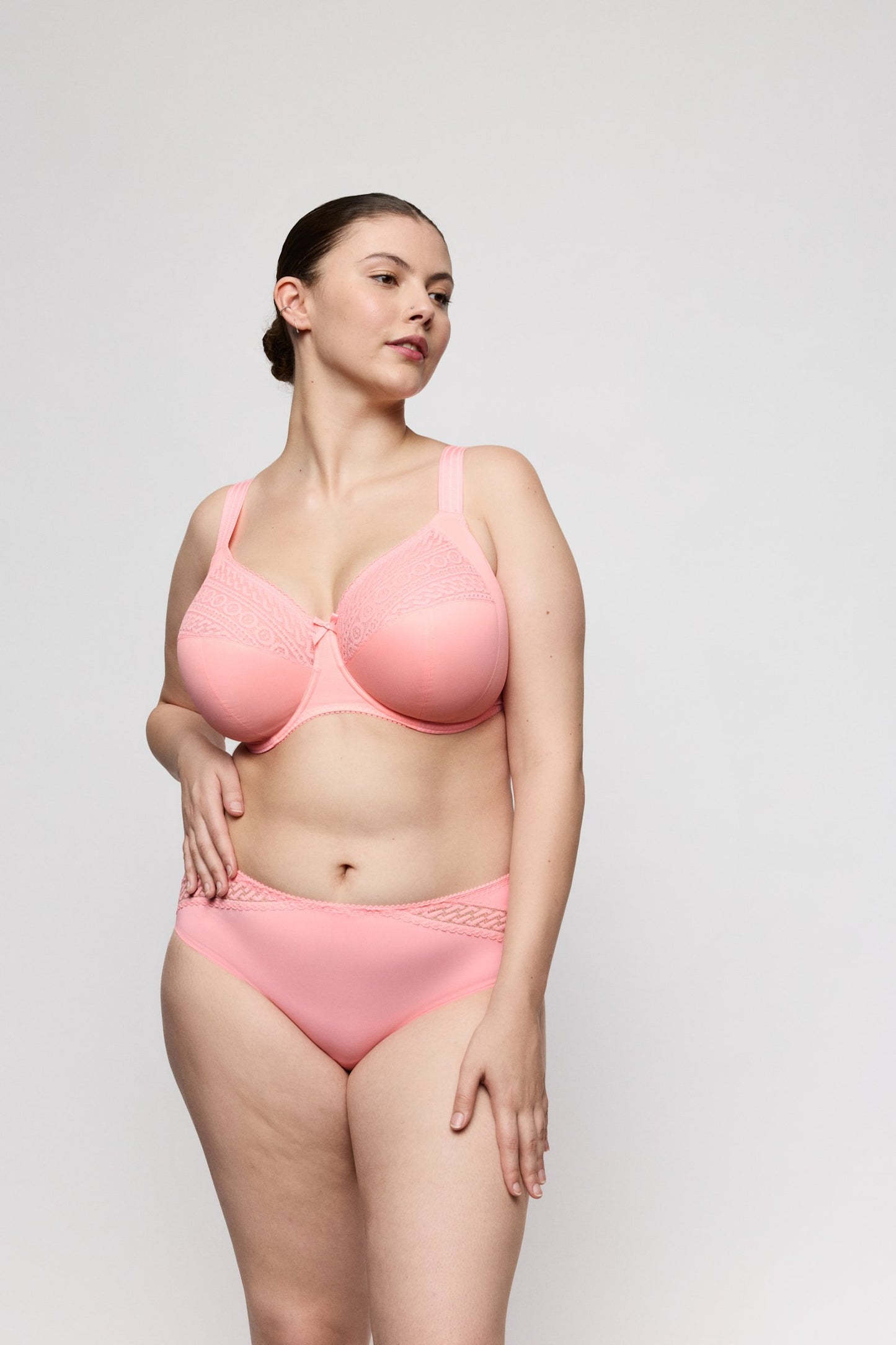 PrimaDonna Montara Full Brief on model in Pink Parfait