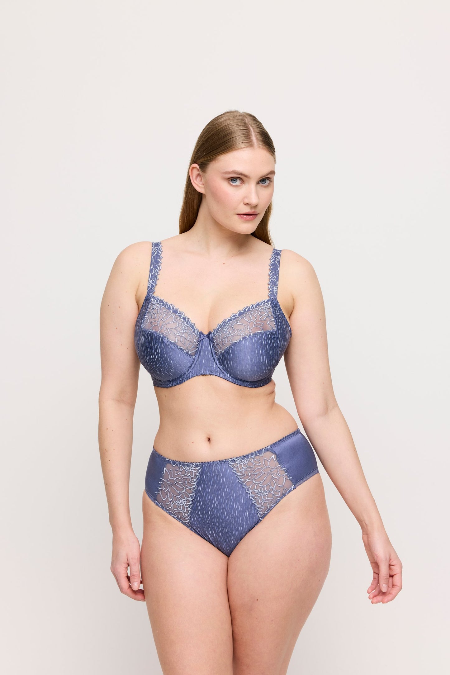 PrimaDonna Monterrey Full Brief on model in Nightshadow Blue