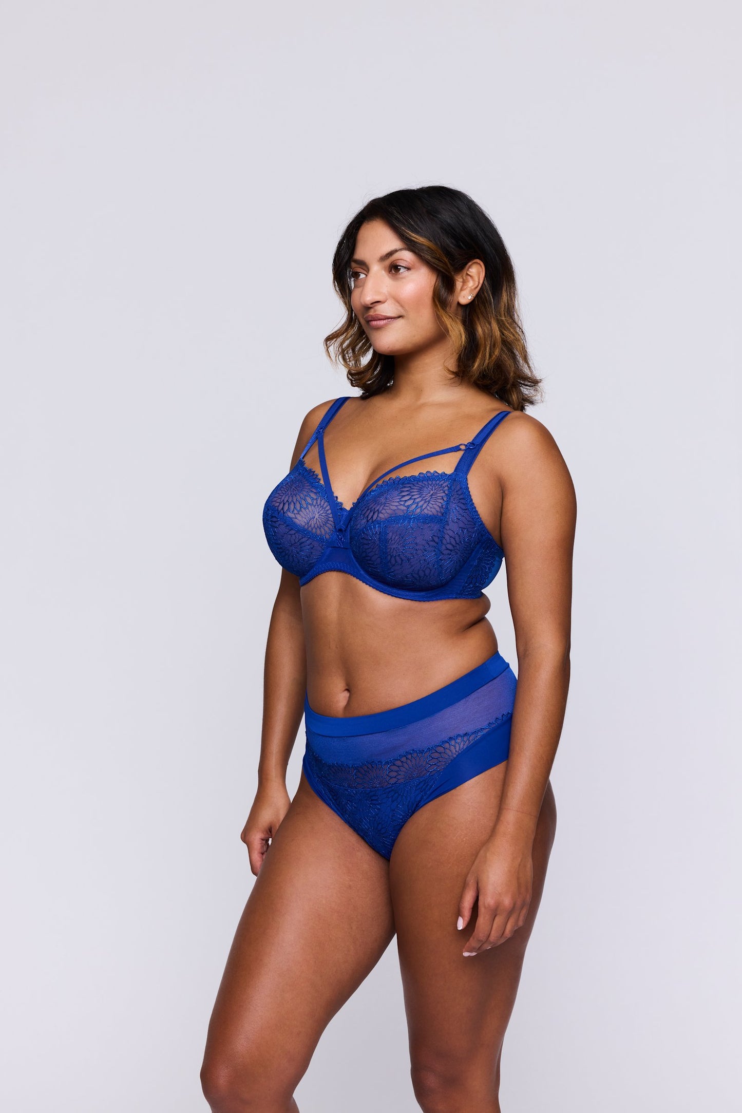 PrimaDonna Sophora Full Brief on model in Blue Print