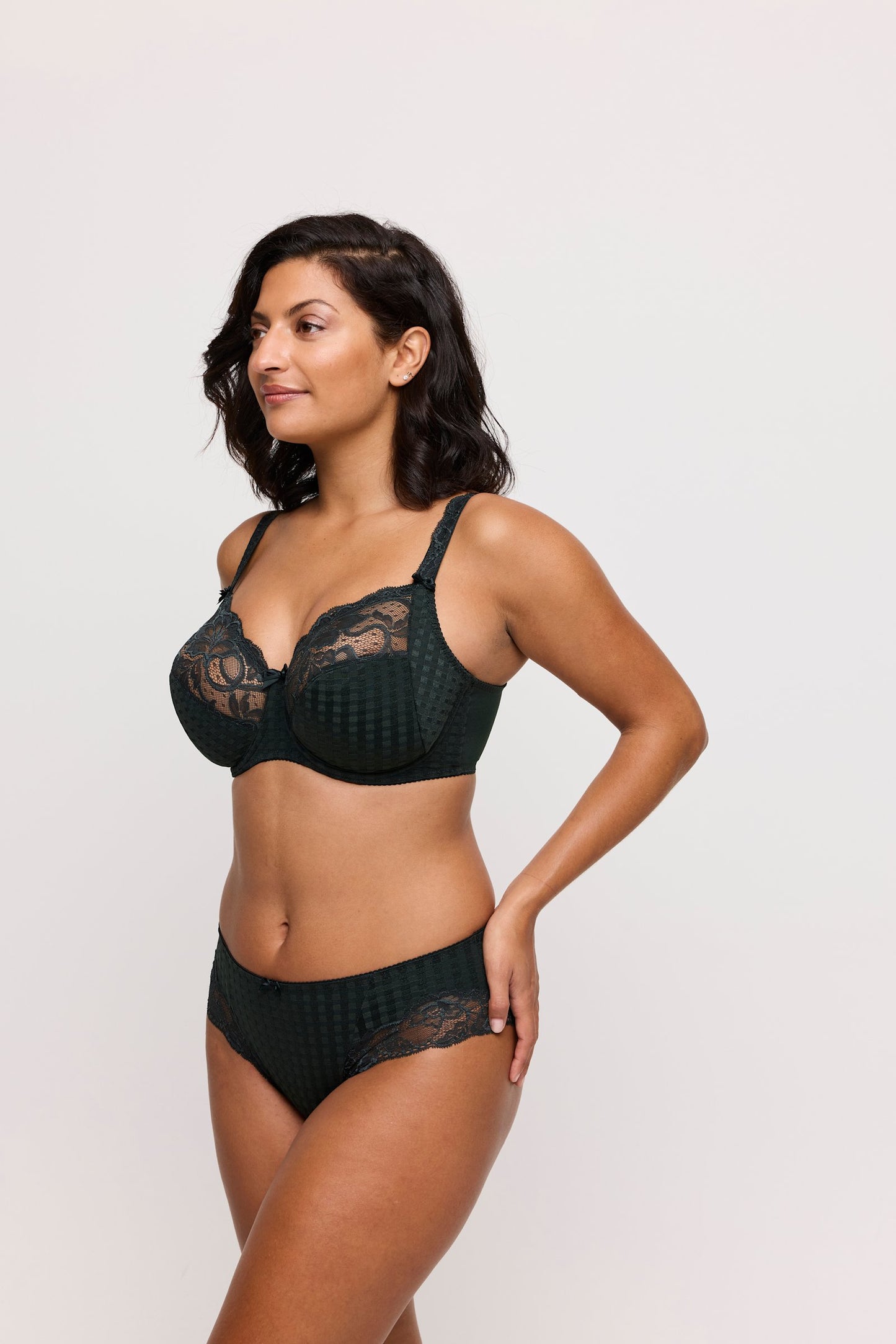 PrimaDonna Madison Hotpant on model in Deep Forest