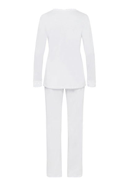 Hanro Basic Moments Nw Moments Nw L/Slv Pajama (077041) White