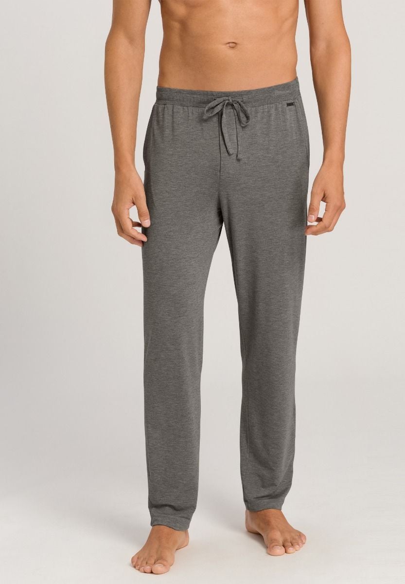 Hanro Basic Casuals Long Pants (075040) Stone Melange