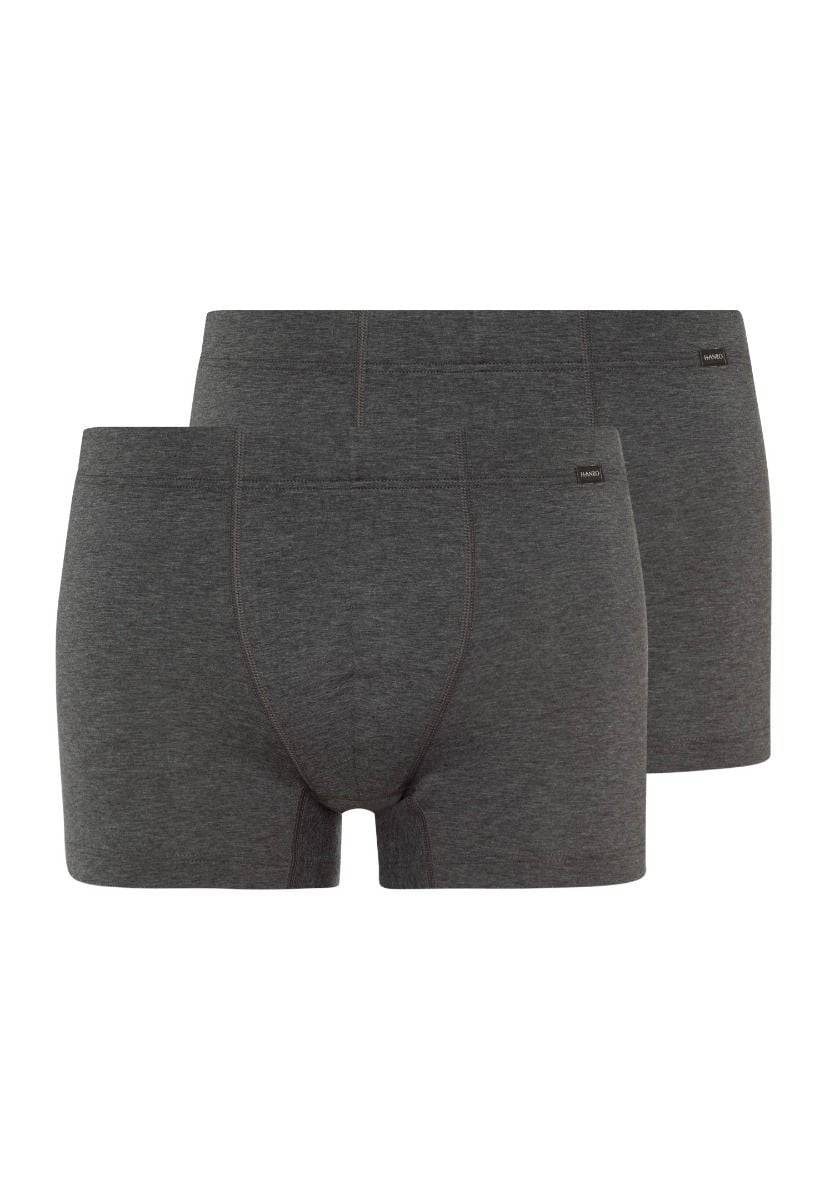 Hanro Basic Cotton Essentials Cotton Essentials Pants 2Pack (073079) Coal Melange