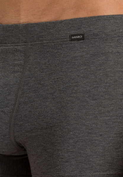 Hanro Basic Cotton Essentials Cotton Essentials Pants 2Pack (073079) Coal Melange