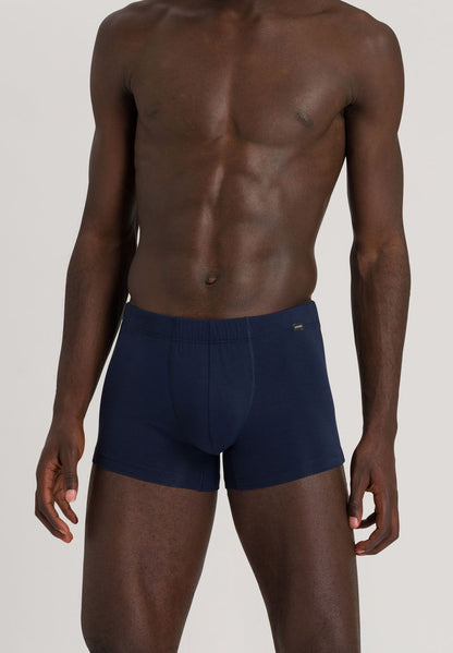 Hanro Basic Cotton Essentials Cotton Essentials Pants 2Pack (073079) Light Melange/Deep Navy