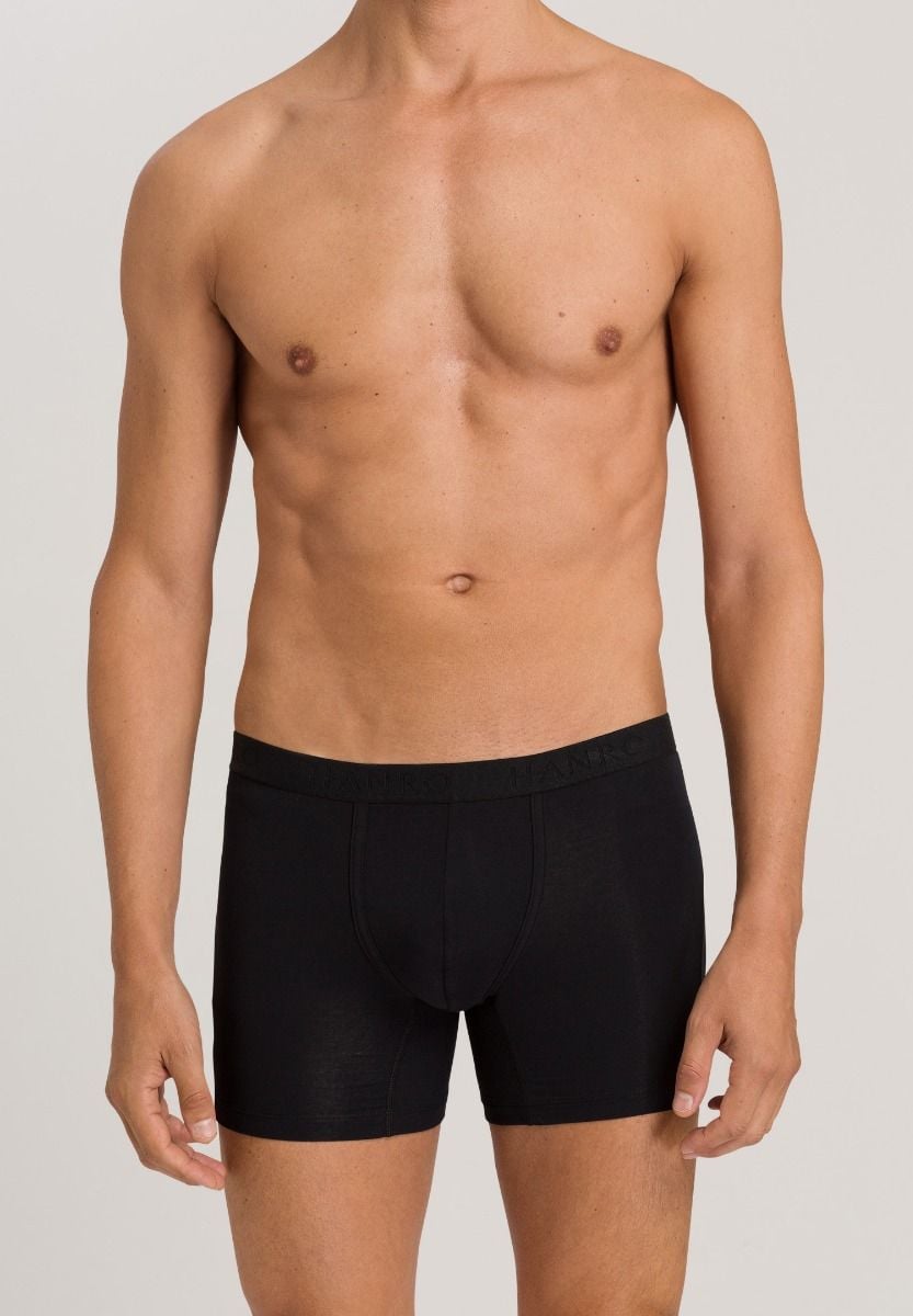 Hanro Basic Cotton Essentials Cotton Essentials Shortleg Pants (073103) All Black