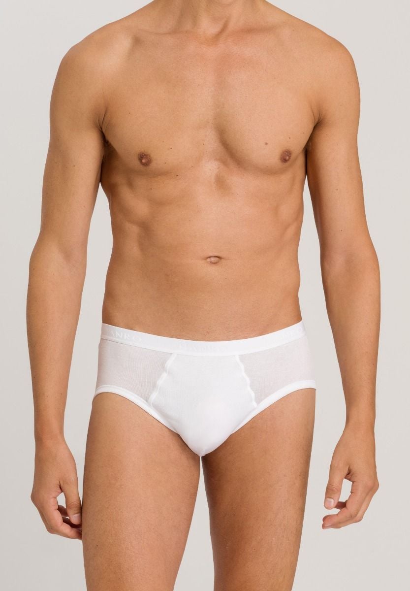Hanro Basic Cotton Pure Cotton Pure Briefs (073632) White
