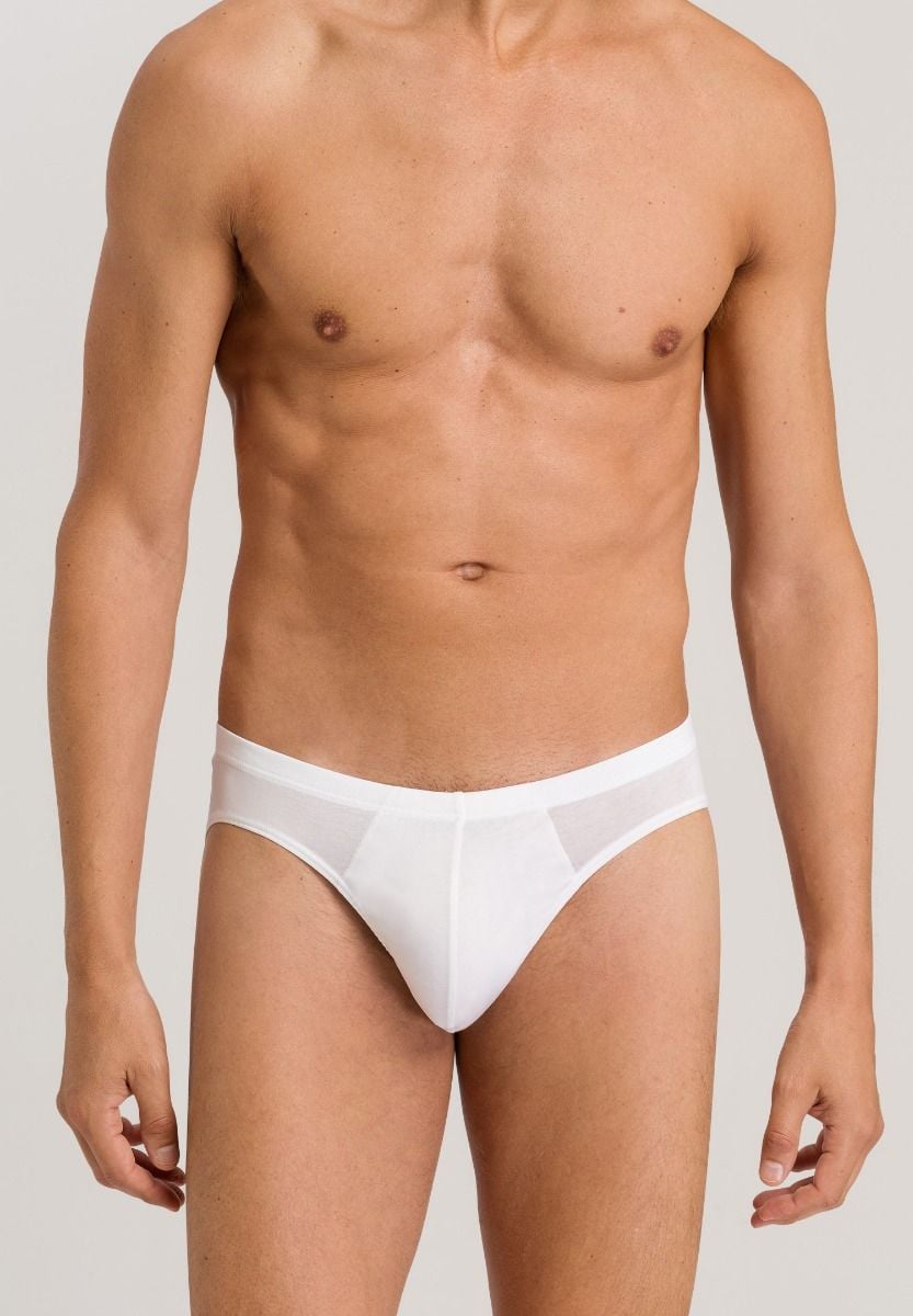 Hanro Basic Cotton Sporty Cotton Sporty Briefs (073501) White