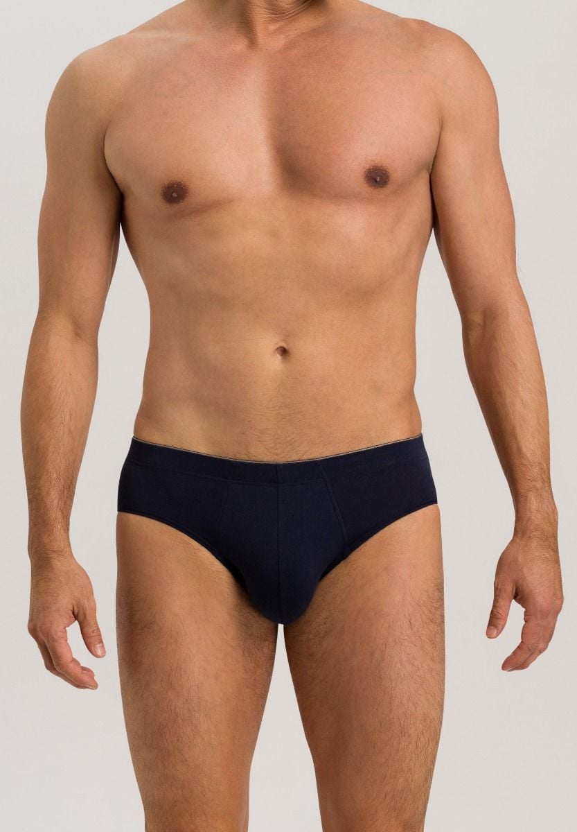 Hanro Basic Cotton Superior Cotton Superior Briefs (073085) Midnight Navy