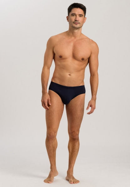 Hanro Basic Cotton Superior Cotton Superior Briefs (073085) Midnight Navy