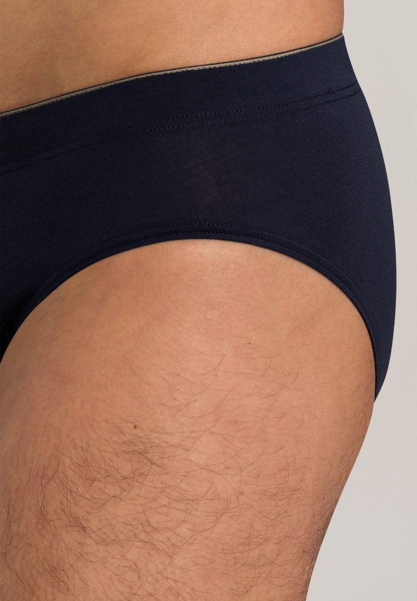 Hanro Basic Cotton Superior Cotton Superior Briefs (073085) Midnight Navy