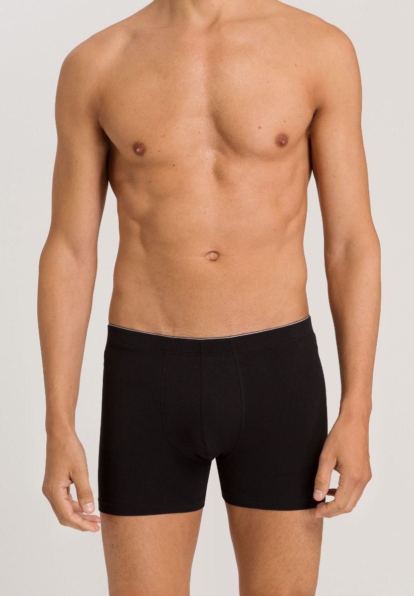 Hanro Basic Cotton Superior Cotton Superior Shortleg Pants (073090) Black