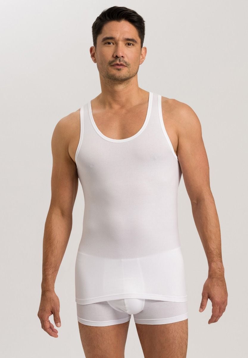 Hanro Basic Cotton Superior Cotton Superior Tank Top (073087) White
