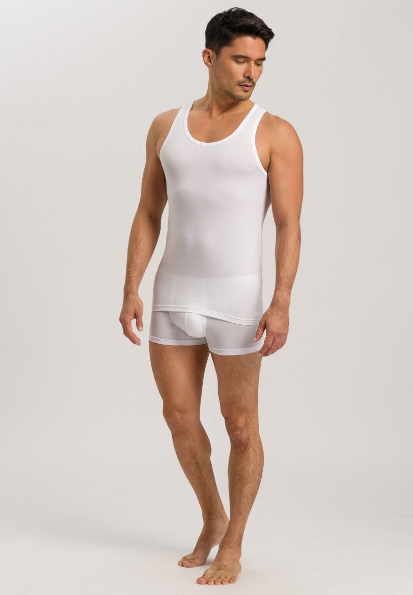Hanro Basic Cotton Superior Cotton Superior Tank Top (073087) White