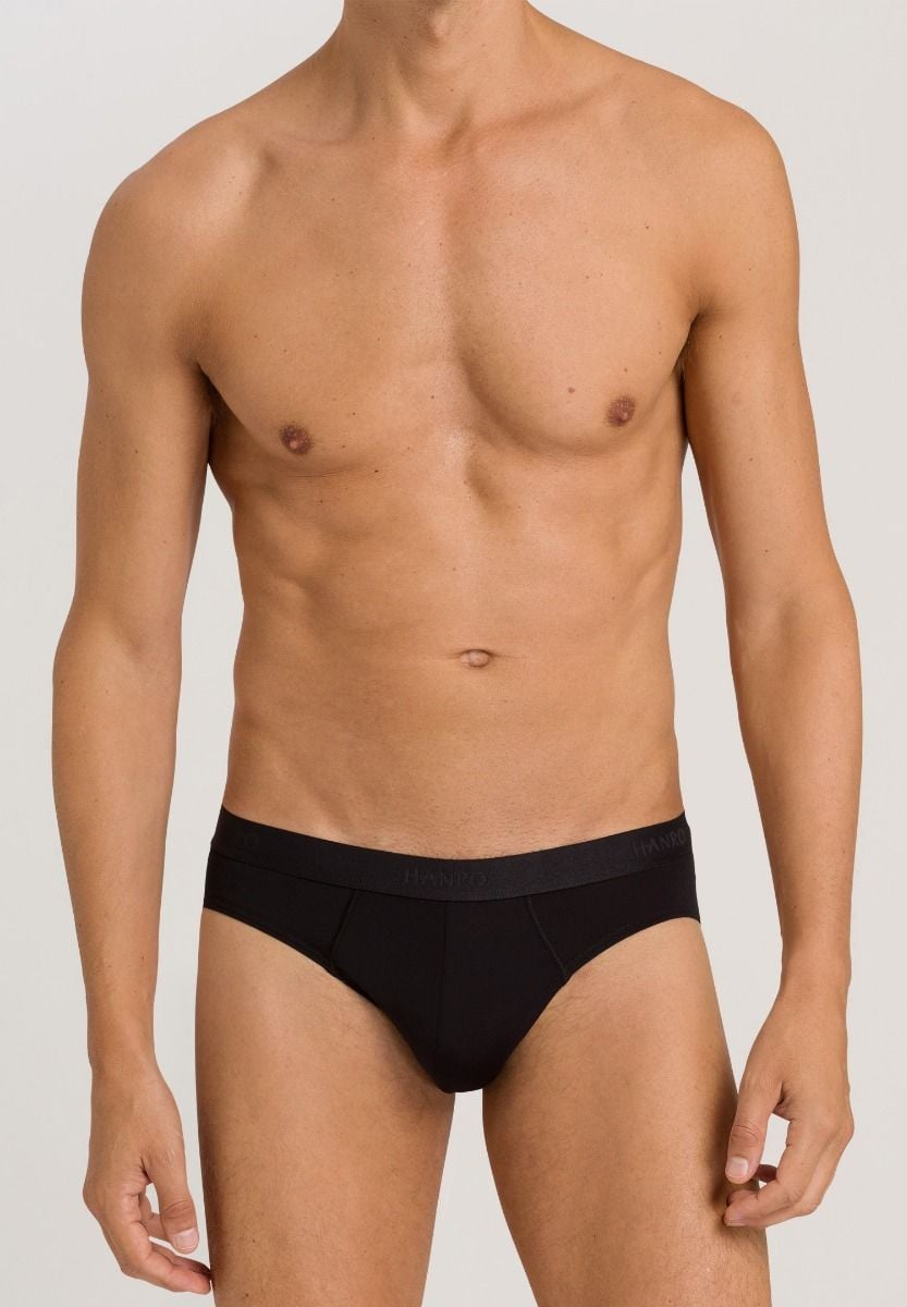 Hanro Basic Micro Touch Micro Touch Briefs (073106) Black