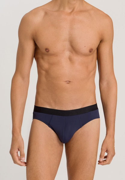 Hanro Basic Micro Touch Micro Touch Briefs (073106) Midnight Navy