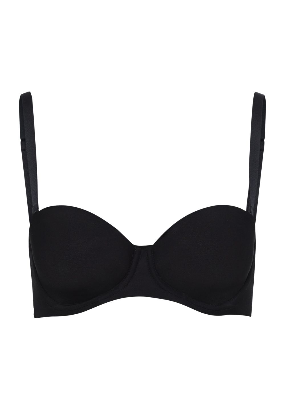 Hanro Basic Allure Allure Padded Bandeau Bra (071732) Black
