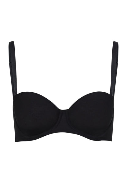 Hanro Basic Allure Allure Padded Bandeau Bra (071732) Black