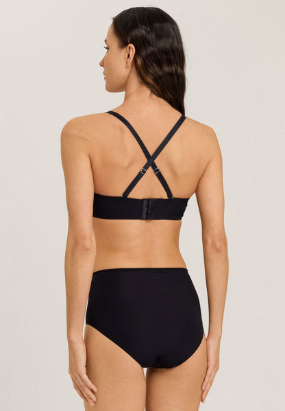 Hanro Basic Allure Allure Padded Bandeau Bra (071732) Black