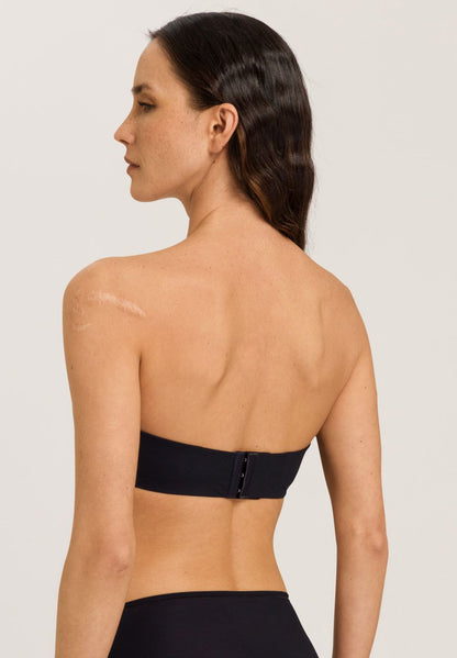 Hanro Basic Allure Allure Padded Bandeau Bra (071732) Black