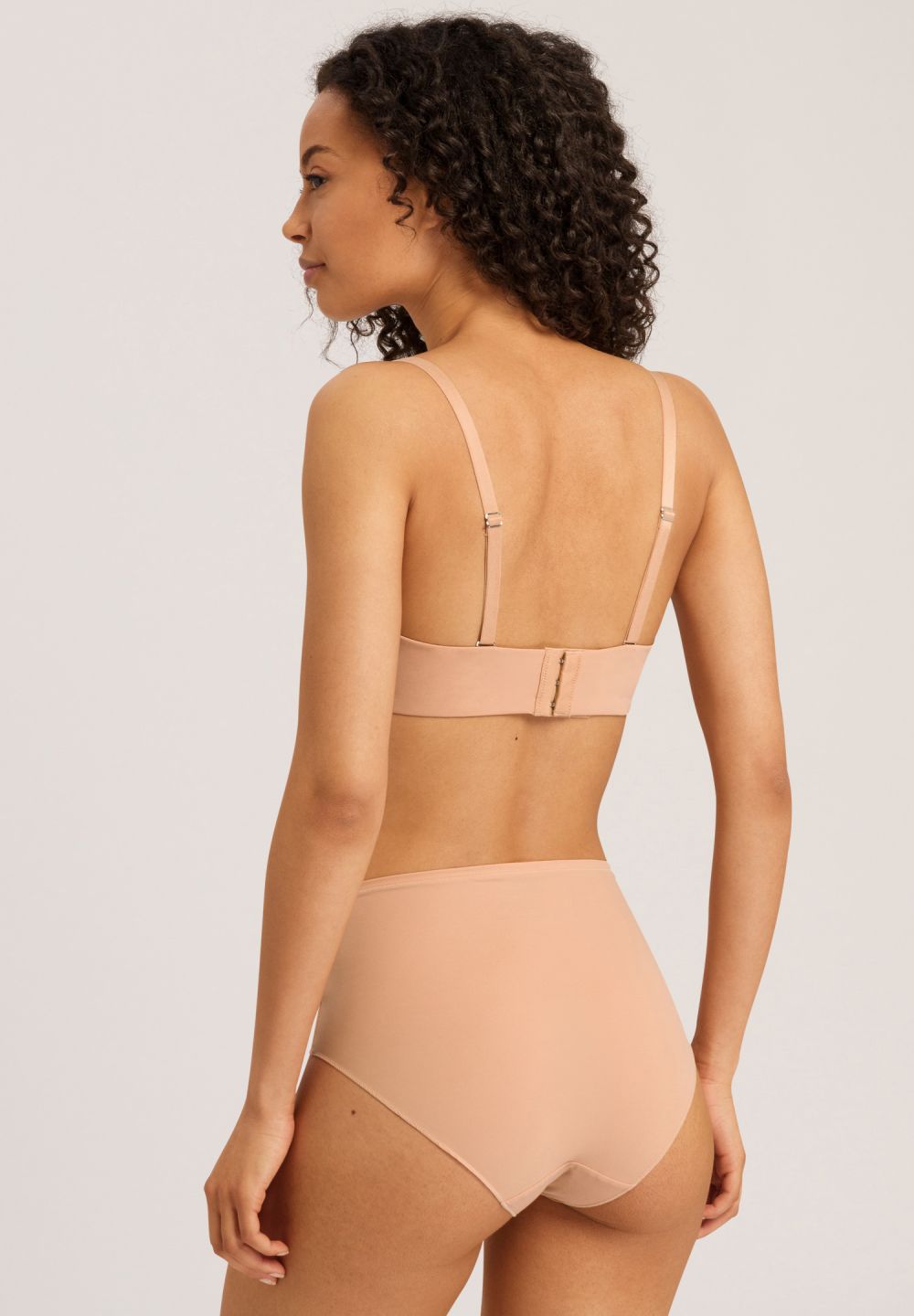 Hanro Basic Allure Allure Padded Bandeau Bra (071732) Nude