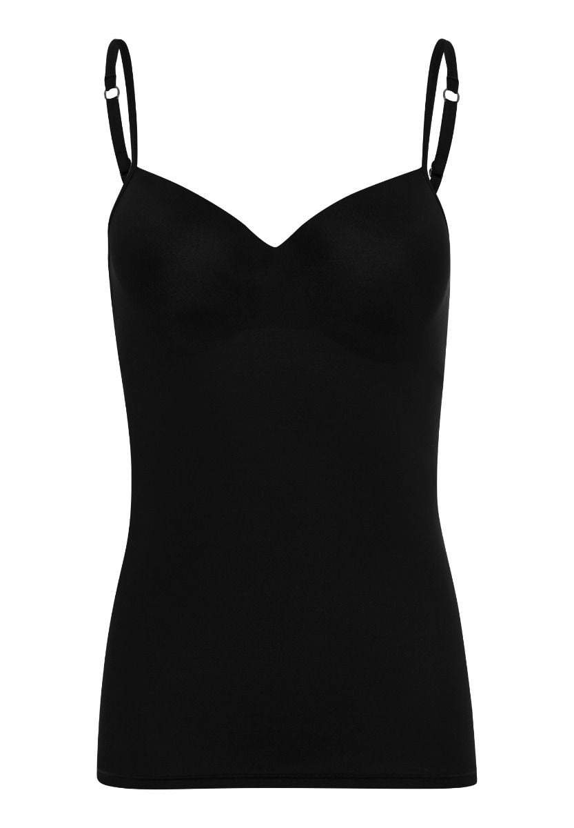 Hanro Basic Allure Allure Padded Bra-Camisole (071462) Black