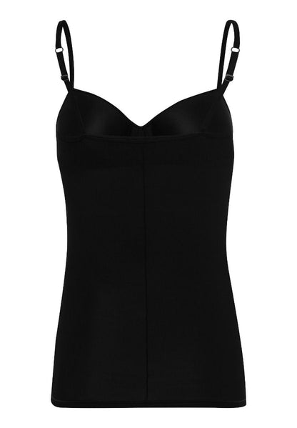 Hanro Basic Allure Allure Padded Bra-Camisole (071462) Black
