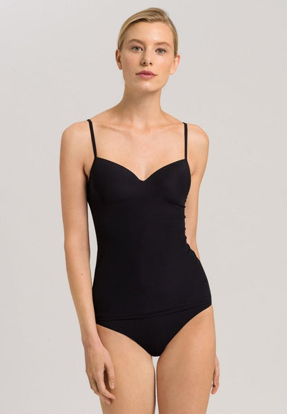 Hanro Basic Allure Allure Padded Bra-Camisole (071462) Black