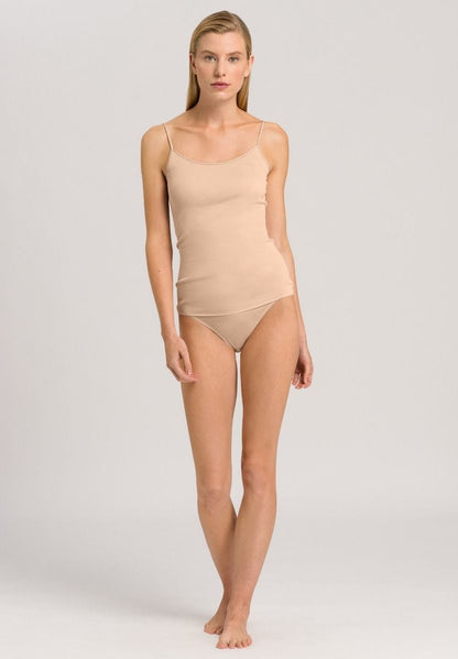 Hanro Basic Cotton Seamless Cotton Seamless Mini Briefs (071624) Beige
